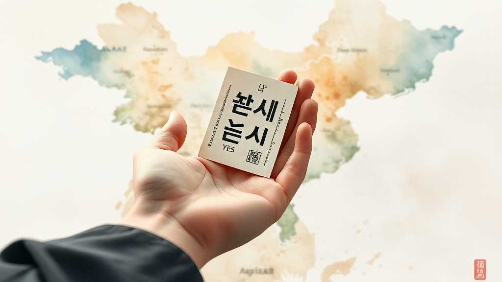 개헌 국민투표란? (watercolor 스타일)