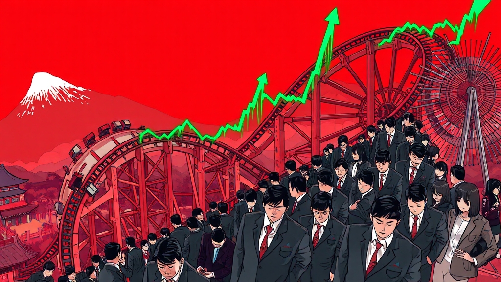 최근 주가 변동성 분석 (illustration 스타일)