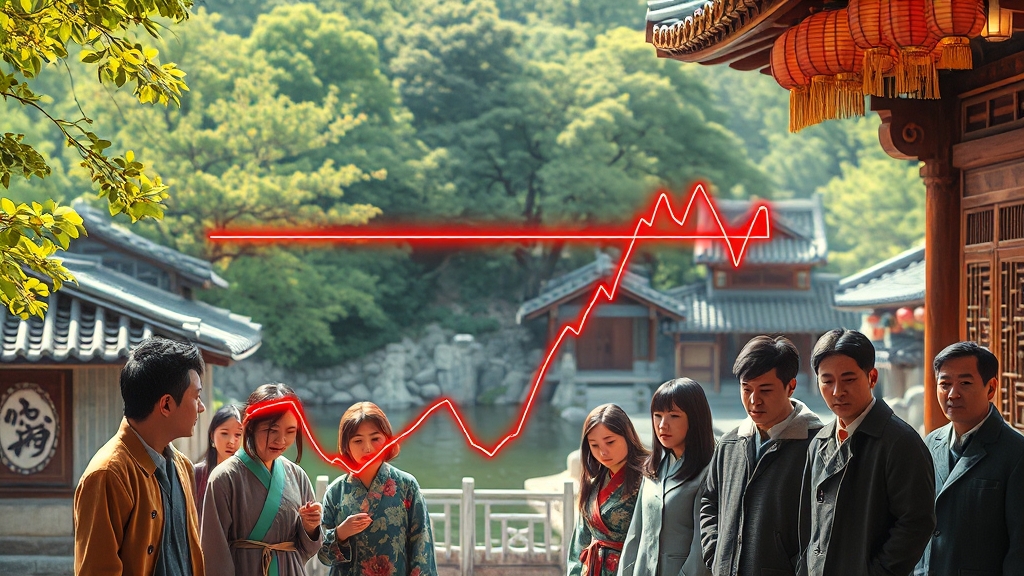 정치 테마주 투자의 위험과 함정 (realistic 스타일)