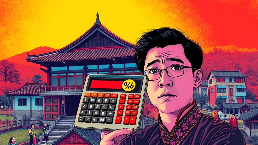 주택 등 취득세율 비교 (popart 스타일)