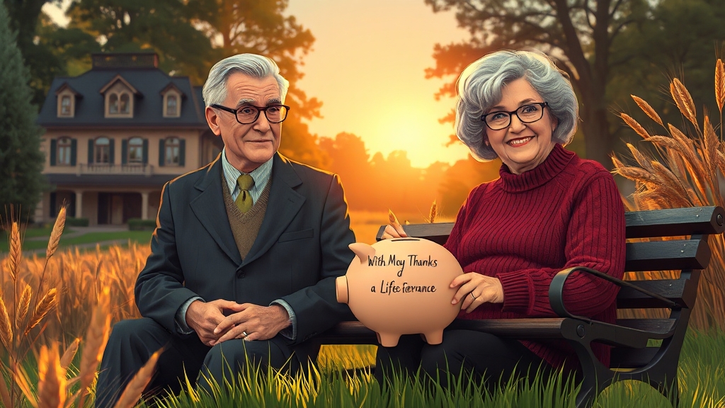 퇴직금이란 무엇일까요? (illustration 스타일)