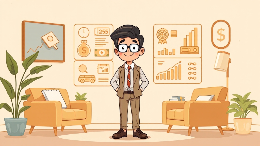 퇴직금 관련 자주 묻는 질문 (FAQ) (cartoon 스타일)