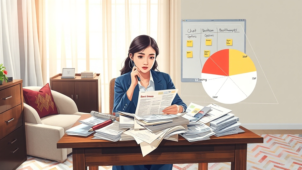 나에게 맞는 제도는? 상황별 선택 가이드 (illustration 스타일)