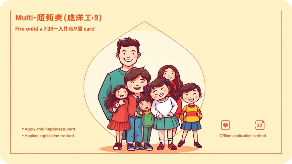 신청 방법과 필요 서류는? (illustration 스타일)