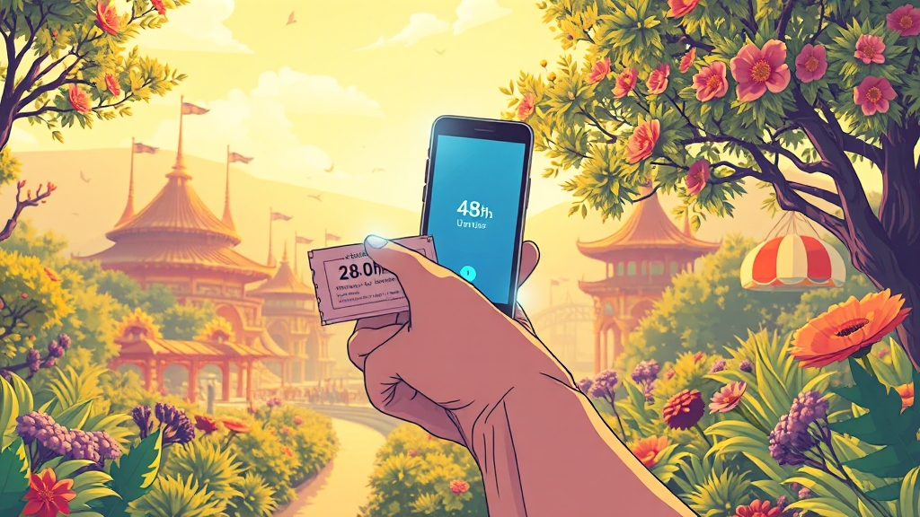 경기투어패스, 어떻게 사용하나요? (illustration 스타일)