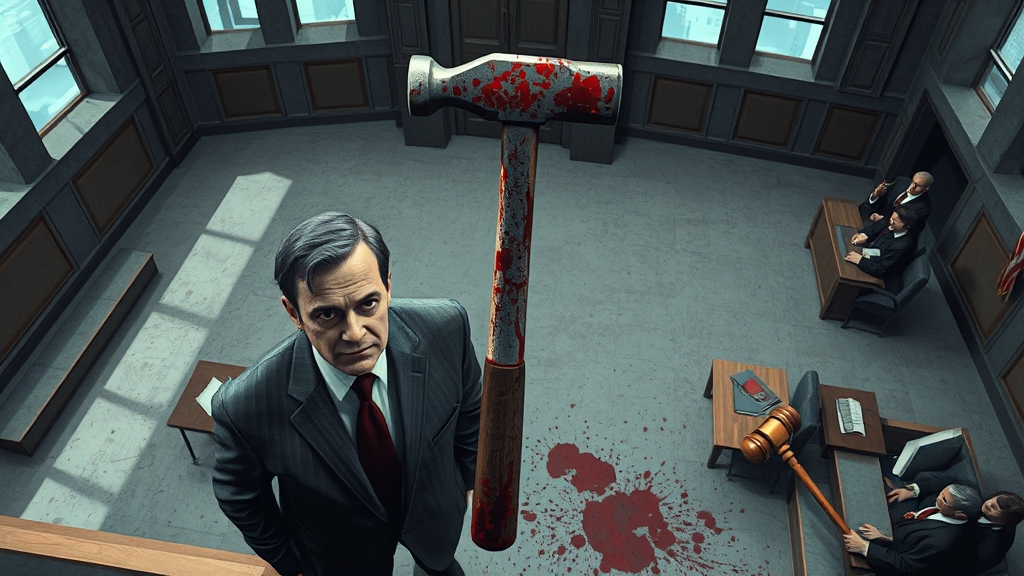 민사 vs 형사, 동시 진행 가능? (illustration 스타일)