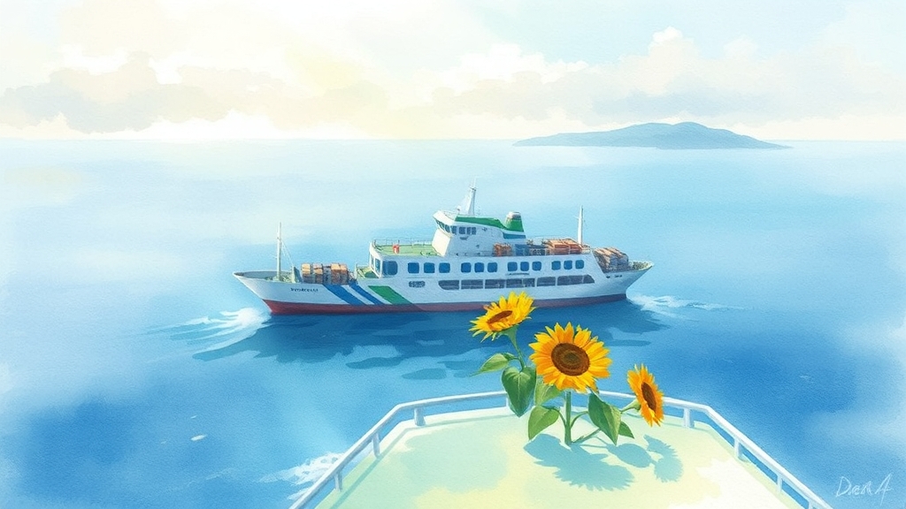 차량 선적 및 추가 요금 안내 (watercolor 스타일)