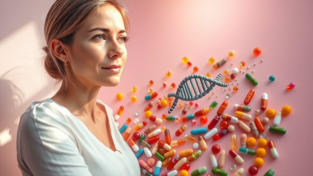 활성형 엽산 vs 일반 엽산 (realistic 스타일)