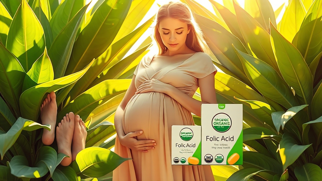 엽산 영양제 선택 체크리스트 (realistic 스타일)