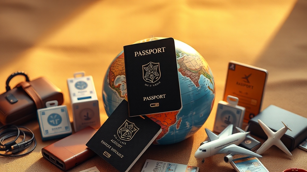 여행자보험, 꼭 알아야 할 핵심 보장 항목 (realistic 스타일)