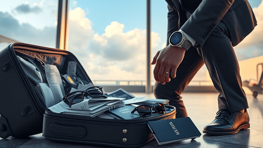 항공기 지연 및 짐 분실 시 보상 절차 (realistic 스타일)