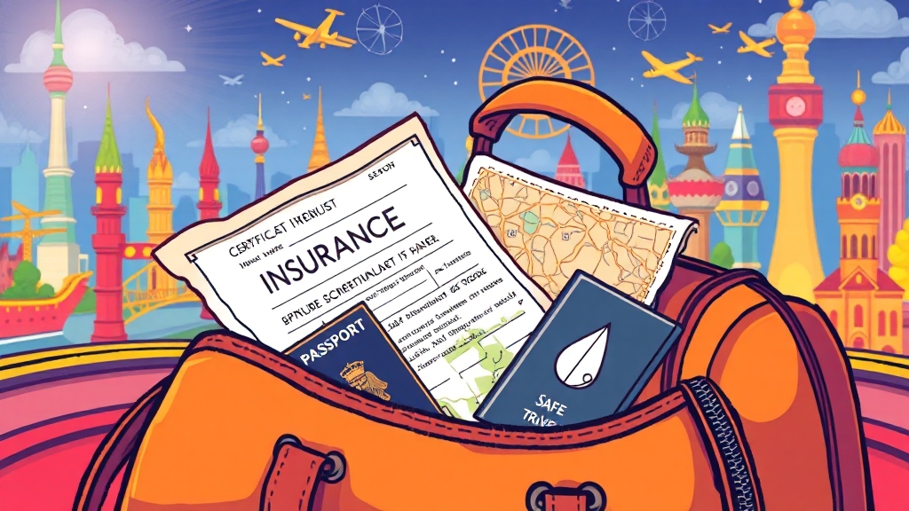 보험 가입 전 반드시 확인해야 할 체크리스트 (cartoon 스타일)