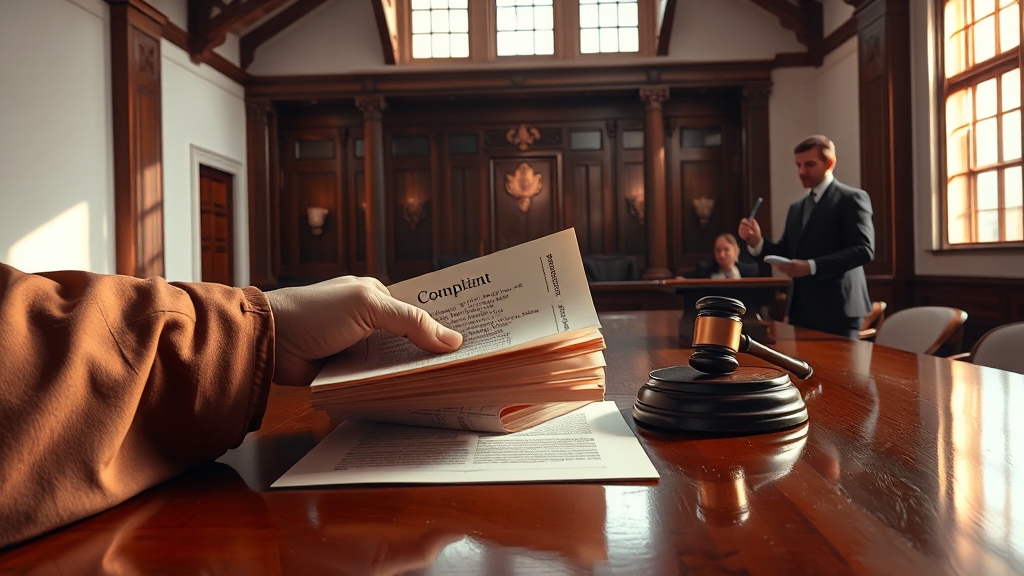 재판 과정 상세 안내 (realistic 스타일)