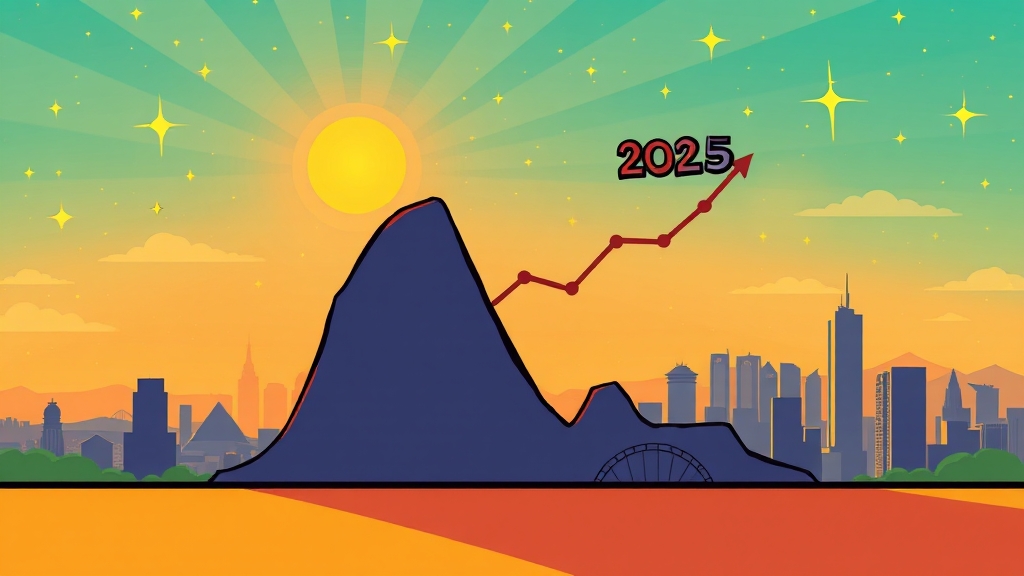 2024년 실적 및 2025년 전망 (cartoon 스타일)
