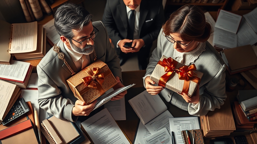 세금 문제, 어떻게 다를까? (realistic 스타일)