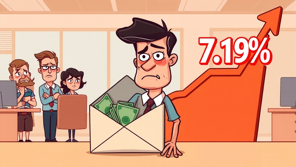 인상 폭과 예상되는 변화는? (cartoon 스타일)