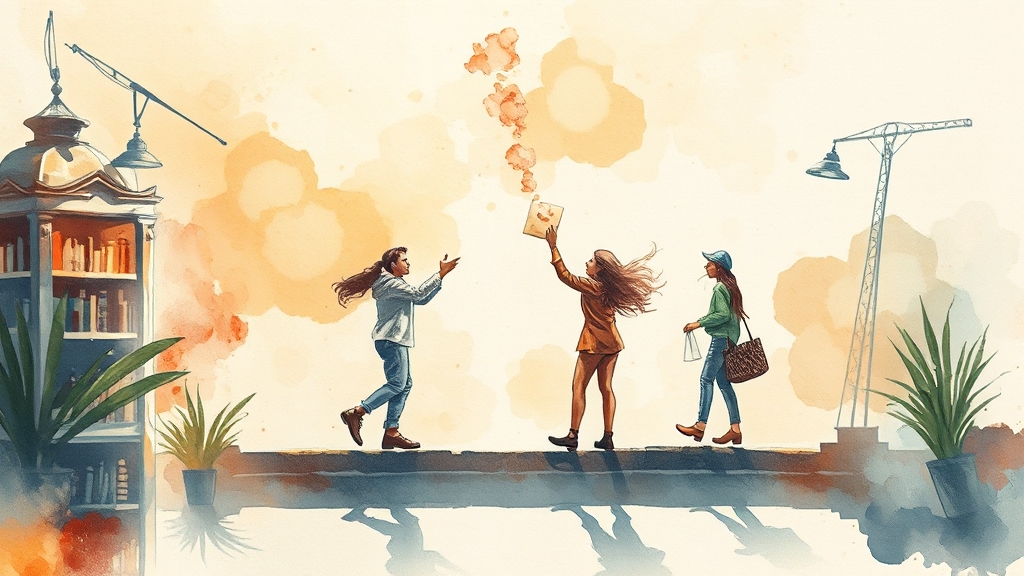 성공 사례 및 효과 (watercolor 스타일)