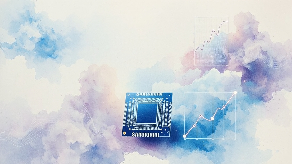 메모리 반도체 시장 회복, HBM 시장 전망은? (watercolor 스타일)