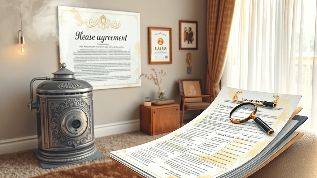 필수 특약 조항 (watercolor 스타일)