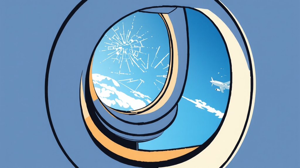 둥근 창문, 안전 제일 (illustration 스타일)