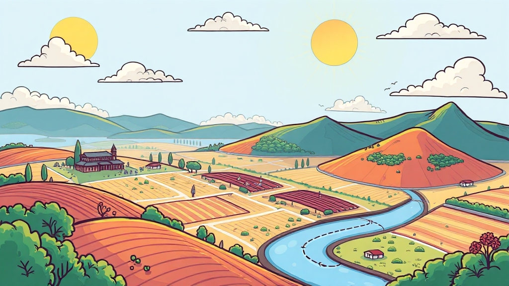 농업진흥지역 해제, 왜 중요할까? (cartoon 스타일)