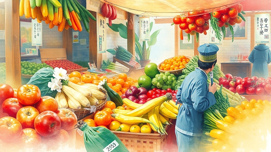 2025년 추석 물가, 얼마나 오를까? (watercolor 스타일)