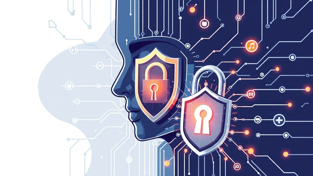 개인정보 정의와 필요성 (illustration 스타일)