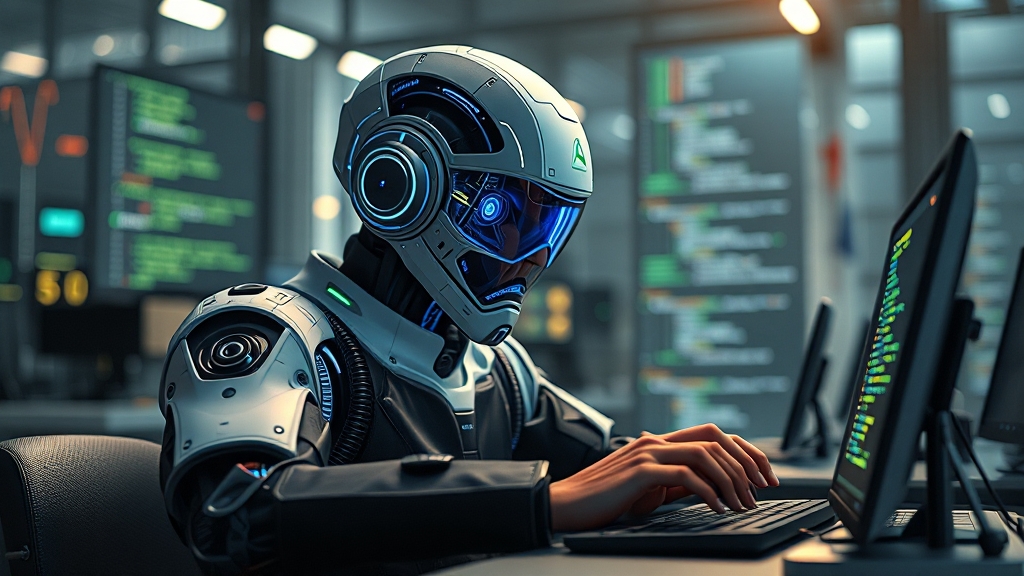 커서 AI 주요 기능 및 활용법 (realistic 스타일)