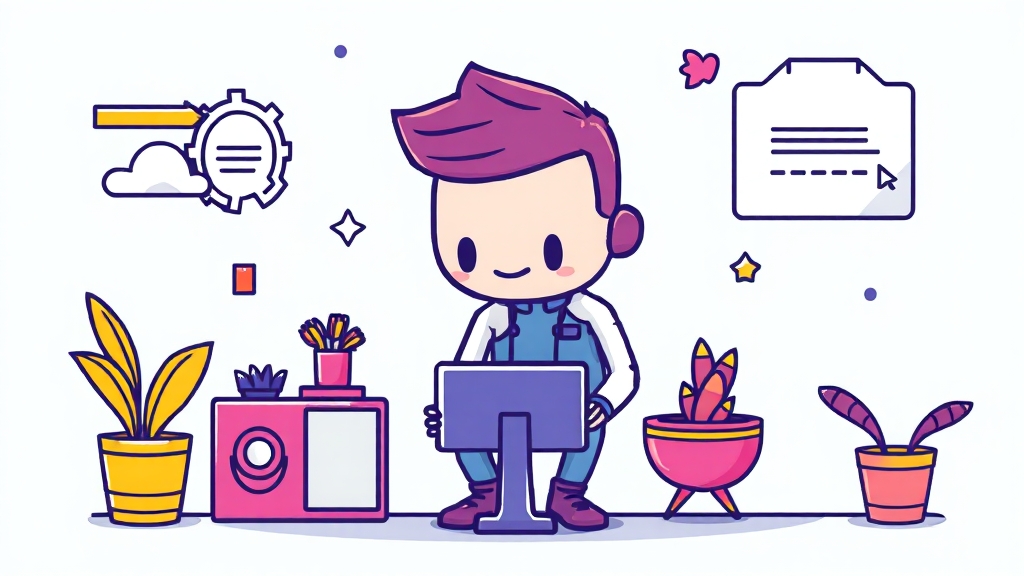 커서 AI vs 경쟁 툴 비교 (cartoon 스타일)