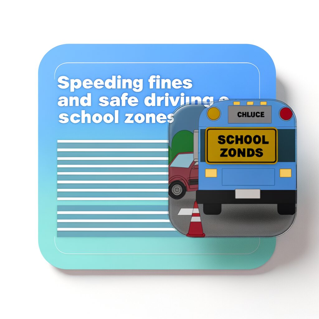속도위반 과태료 및 스쿨존 안전운전 가이드