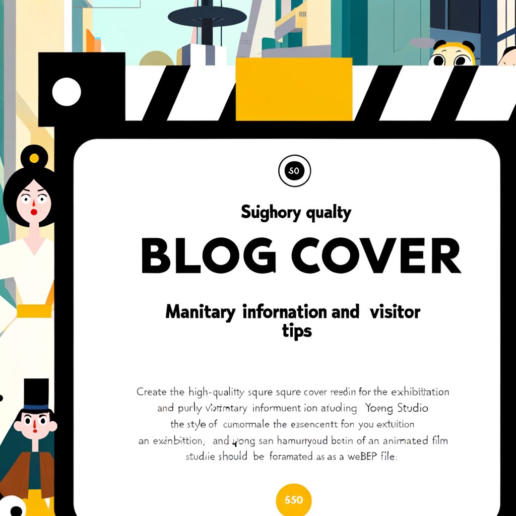 용산 지브리 전시회 필수 정보 및 관람 팁!