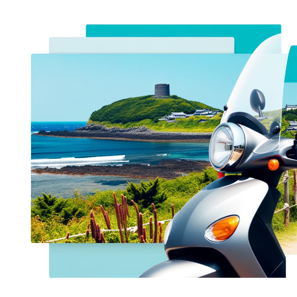 우도 스쿠터 드라이브로 만나는 제주도 해안 명소 투어