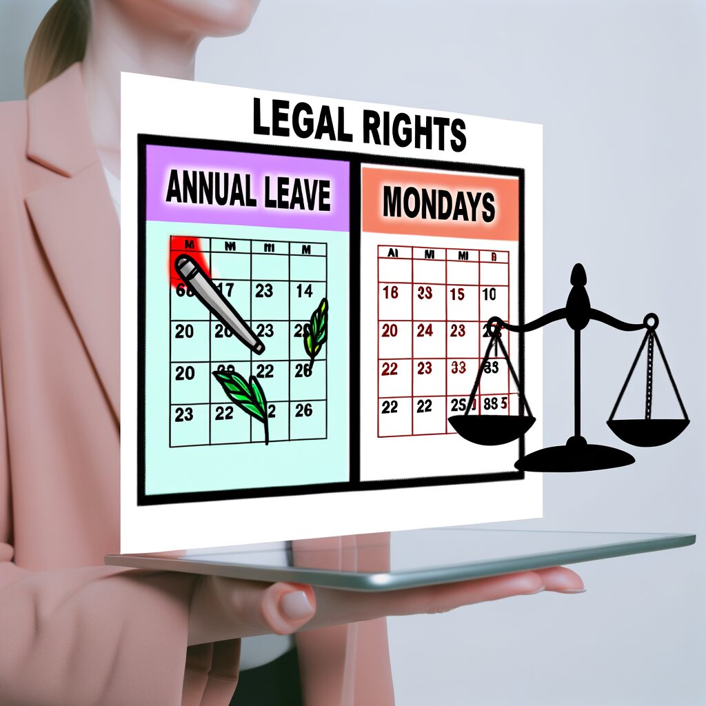 금요일과 월요일 연차 사용 딜레마와 법적 권리 안내