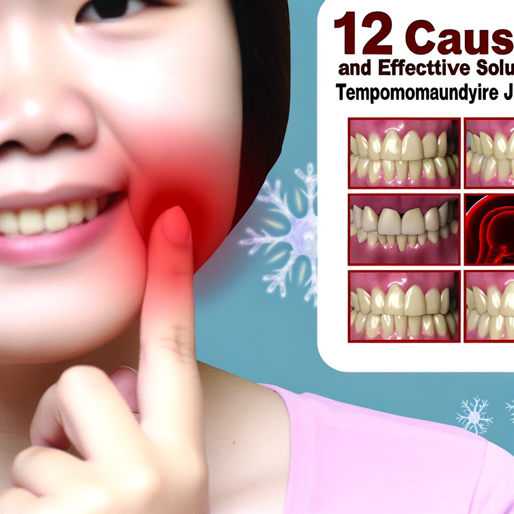 턱관절 통증의 12가지 원인과 효과적인 해결법 소개