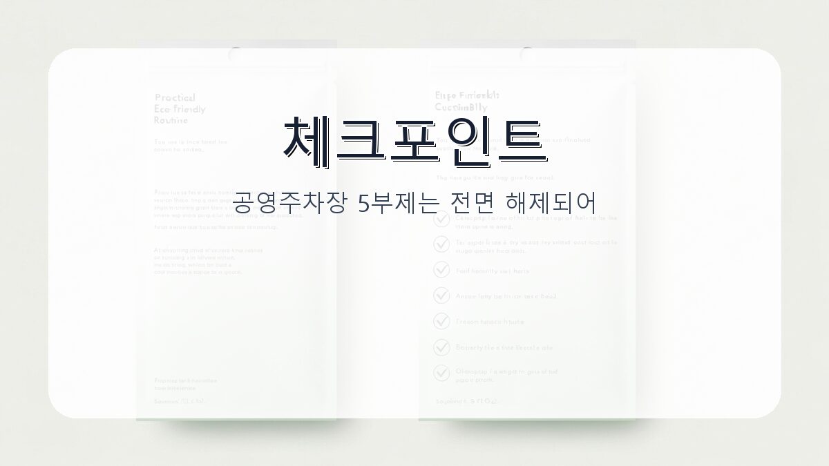 차량 2부제→5부제 완화: 변경 내용과 실생활 영향 총정리 카드뉴스 2