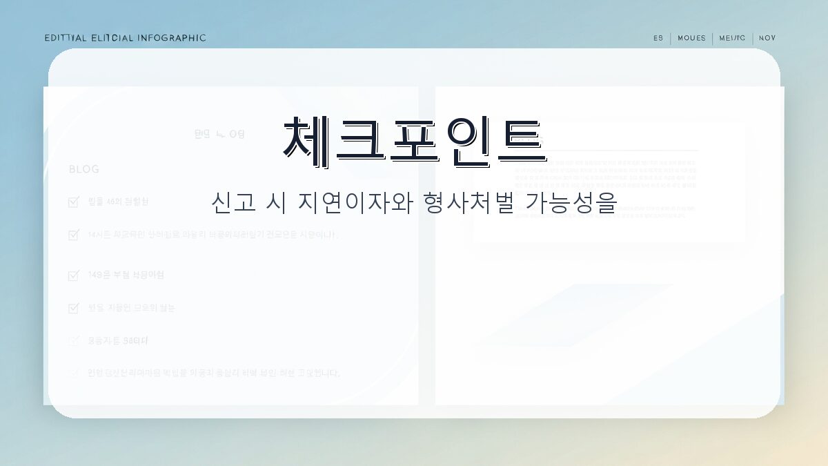 퇴직금 14일 초과 지급 지연 신고 방법과 절차 카드뉴스 2